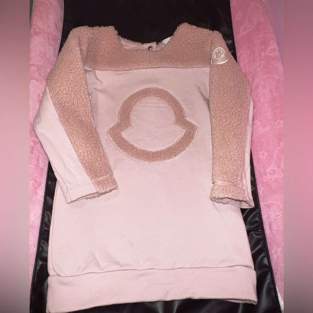 Moncler Logo Sweater Dress
